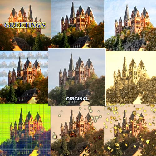 Aus nur einem Foto können verschiedene Bilder erstellt werden